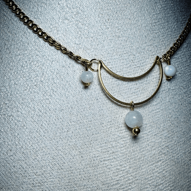 Collier ÉCLAT LUNAIRE Pierre de lune