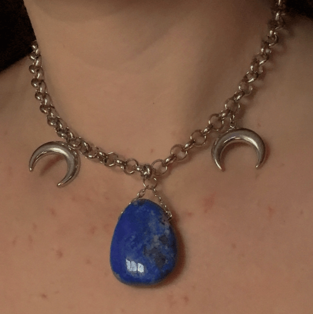 Collier REMPART lapis lazuli 