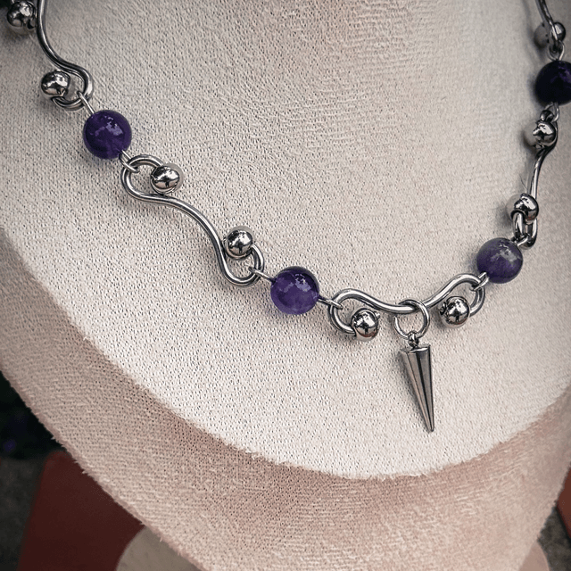 Collier ALCHIMISTE améthyste 