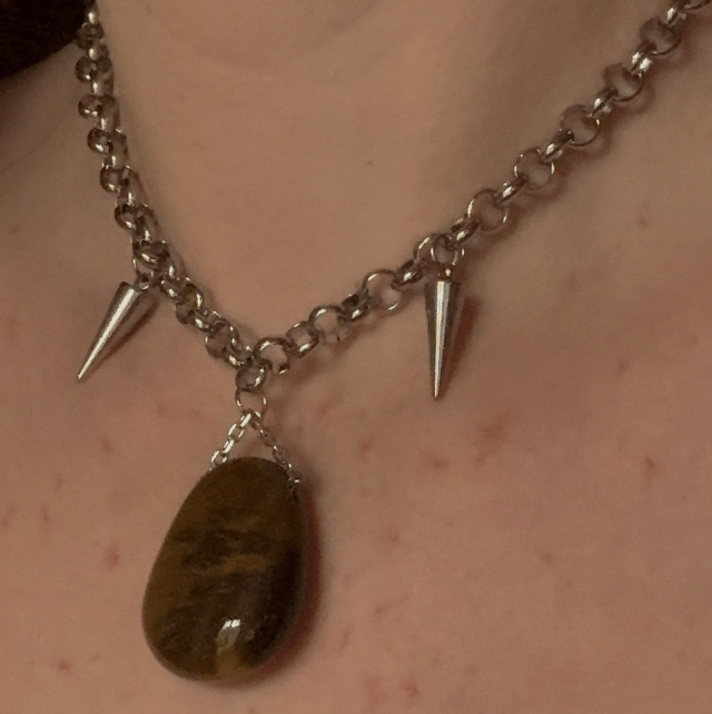 Collier REMPART œil de tigre 
