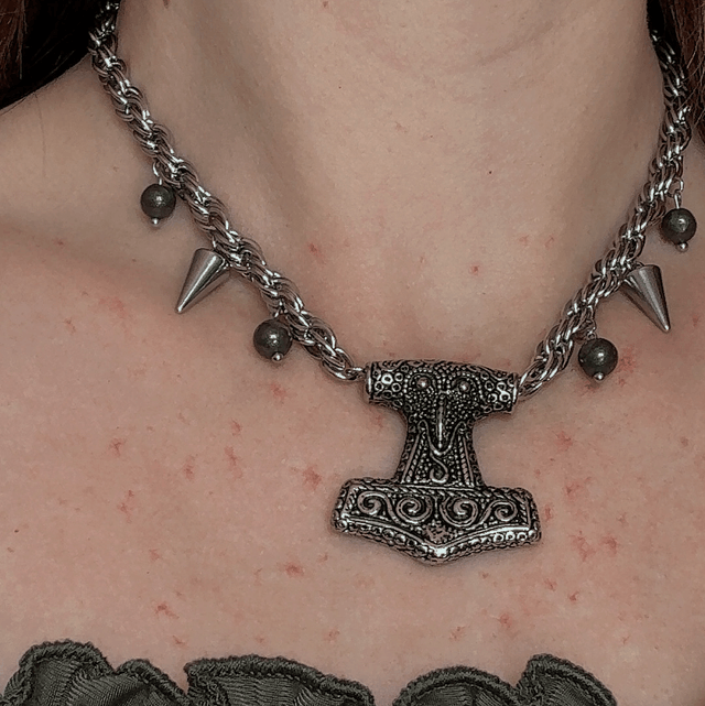 Collier THOR pyrite 