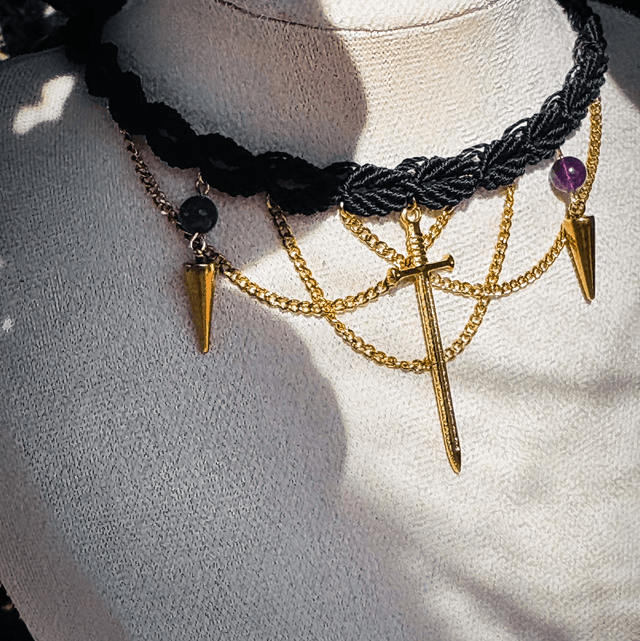 Collier FANTASY améthyste 