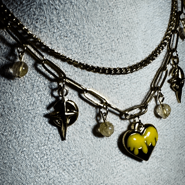 Collier RICHESSE citrine 