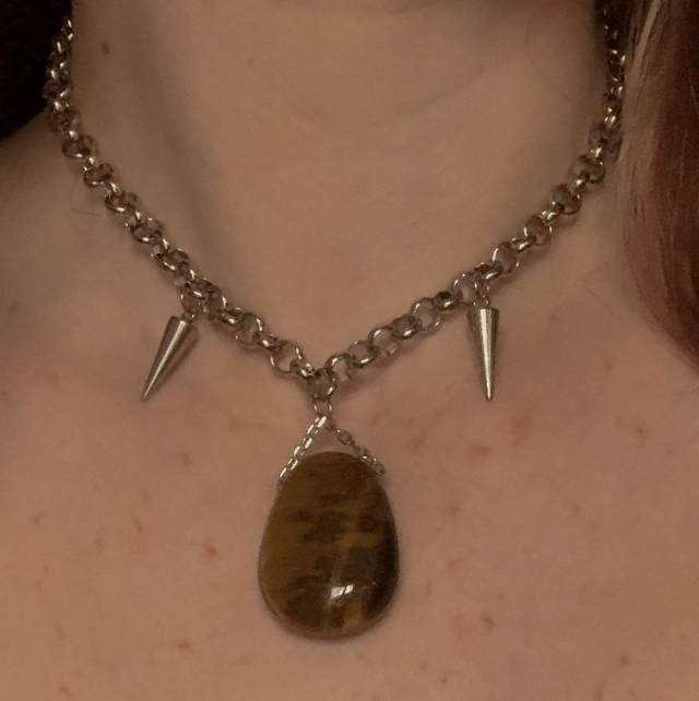 Collier REMPART œil de tigre 
