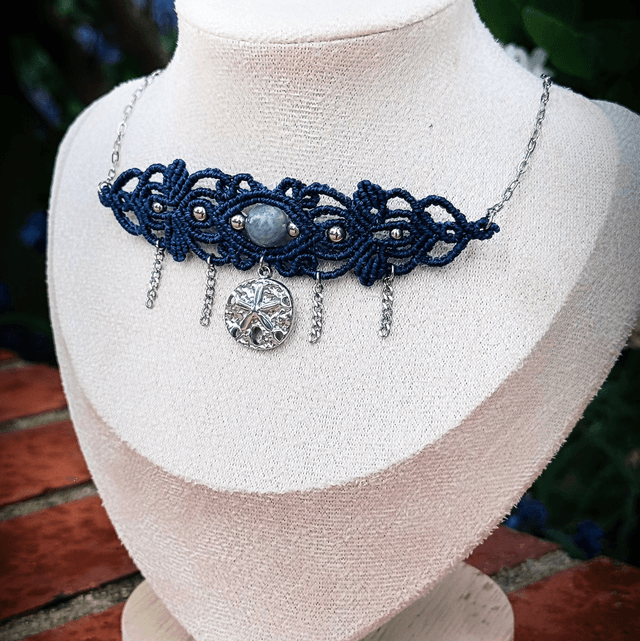 Collier NYMPHEA labradorite
