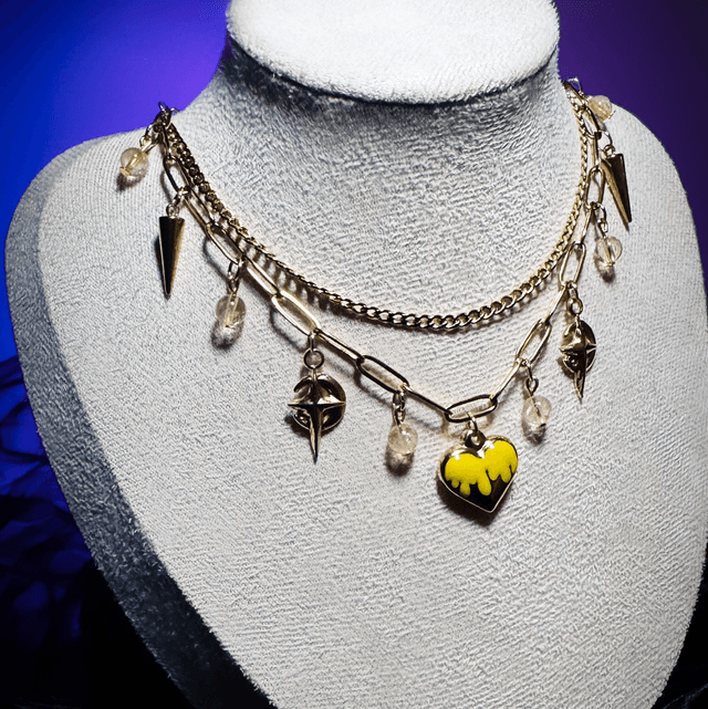 Collier RICHESSE citrine 