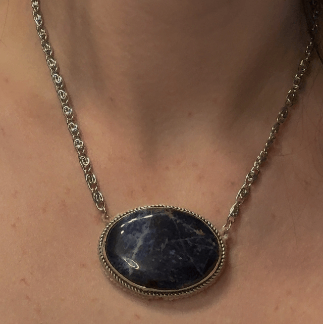 Collier IMPÉRATRICE sodalite