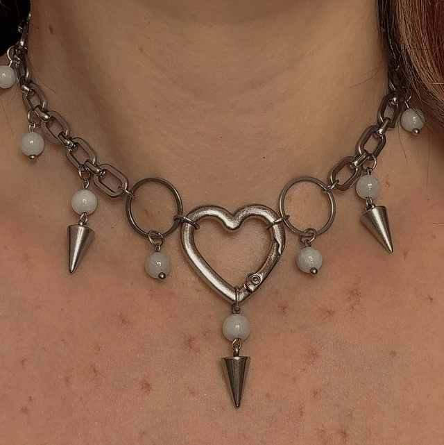 Collier ÈVE jade de Birmanie 