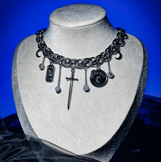 Collier PUISSANCE quartz tourmaline 