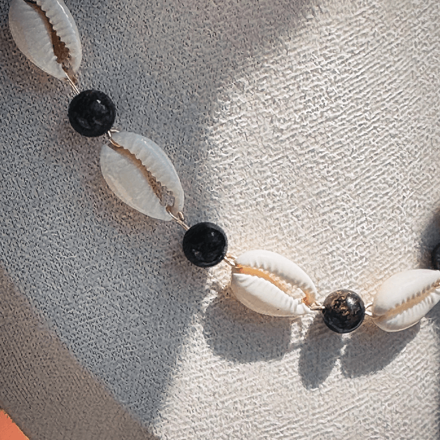 Collier ODYSSÉE bronzite 