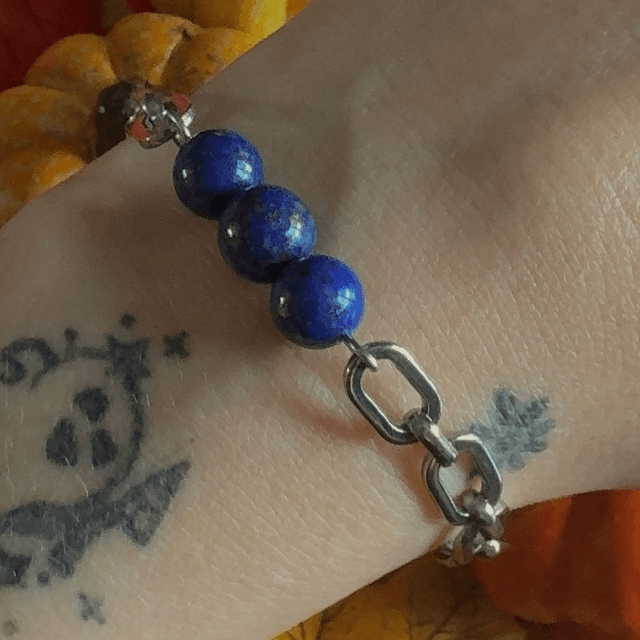 Bracelet CHIMÈRE lapis lazuli