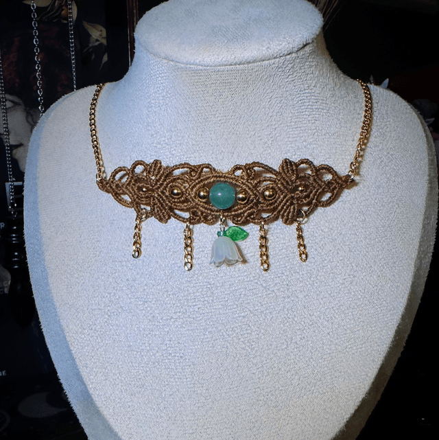Collier NYMPHEA aventurine