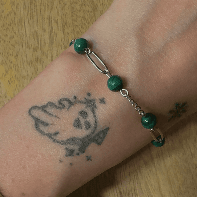 Bracelet PERSÉVÉRANCE malachite