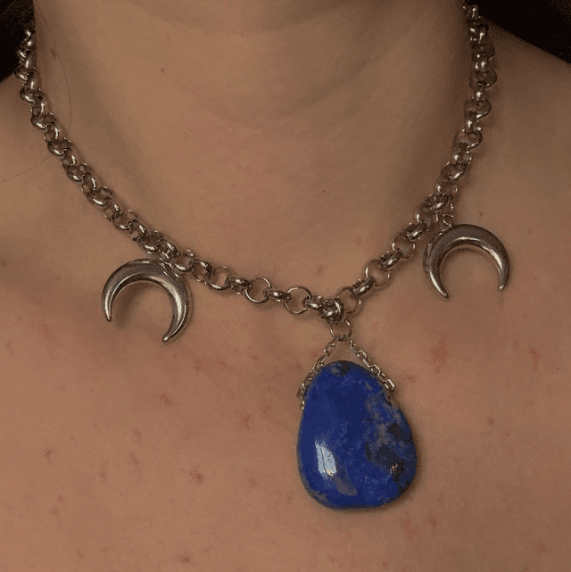 Collier REMPART lapis lazuli 