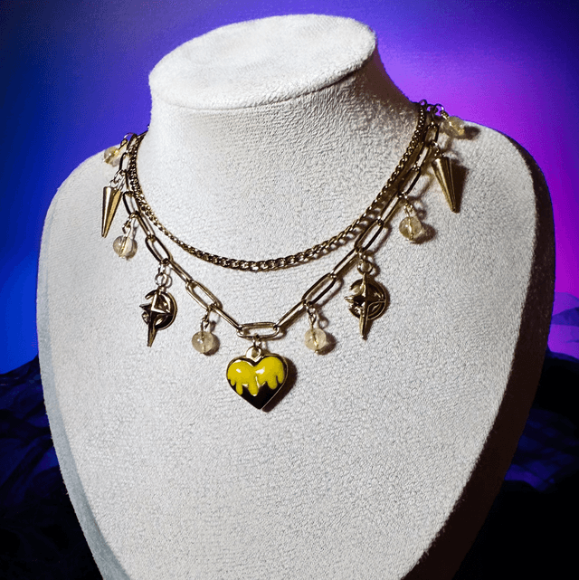 Collier RICHESSE citrine 