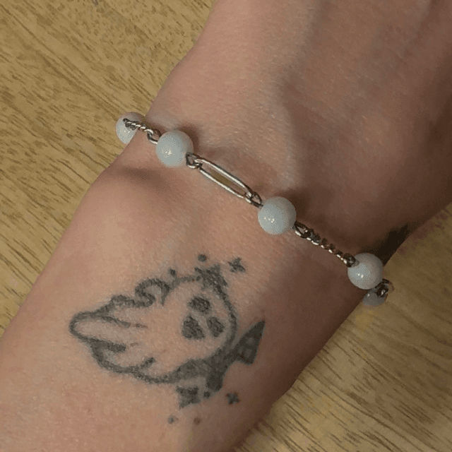 Bracelet PERSÉVÉRANCE jade de Birmanie 