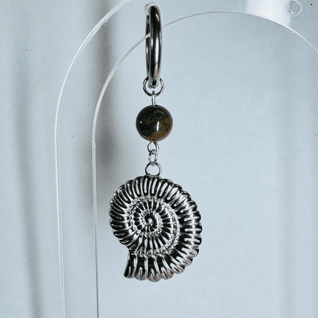Mono-boucle INDÉPENDANCE jaspe océan 