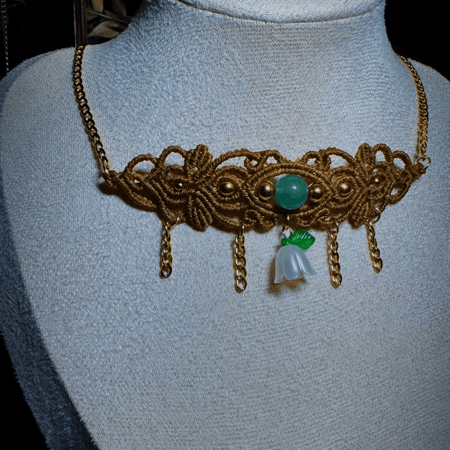 Collier NYMPHEA aventurine